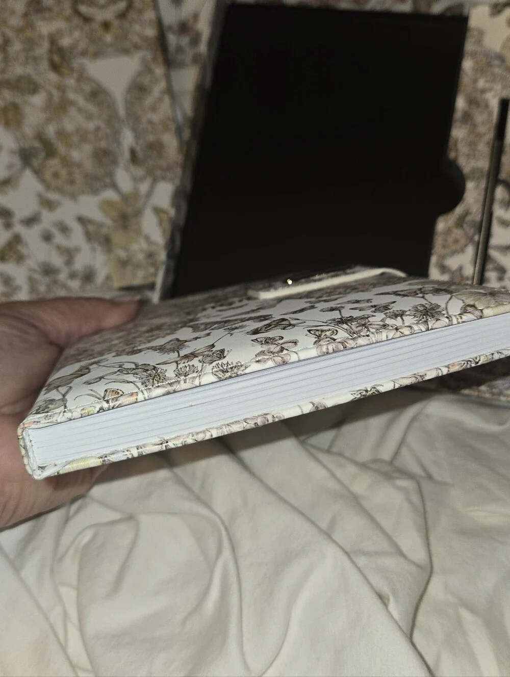 Dior Notebook/Stationery in floral Box With Pen